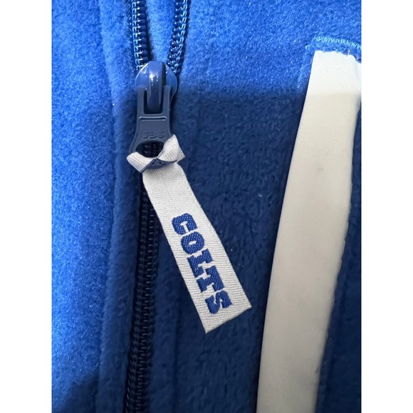 NFL Team Apparel Indianapolis Colts Full
Zip Front Sweatshirt Size XXL - Picture 5 of 7